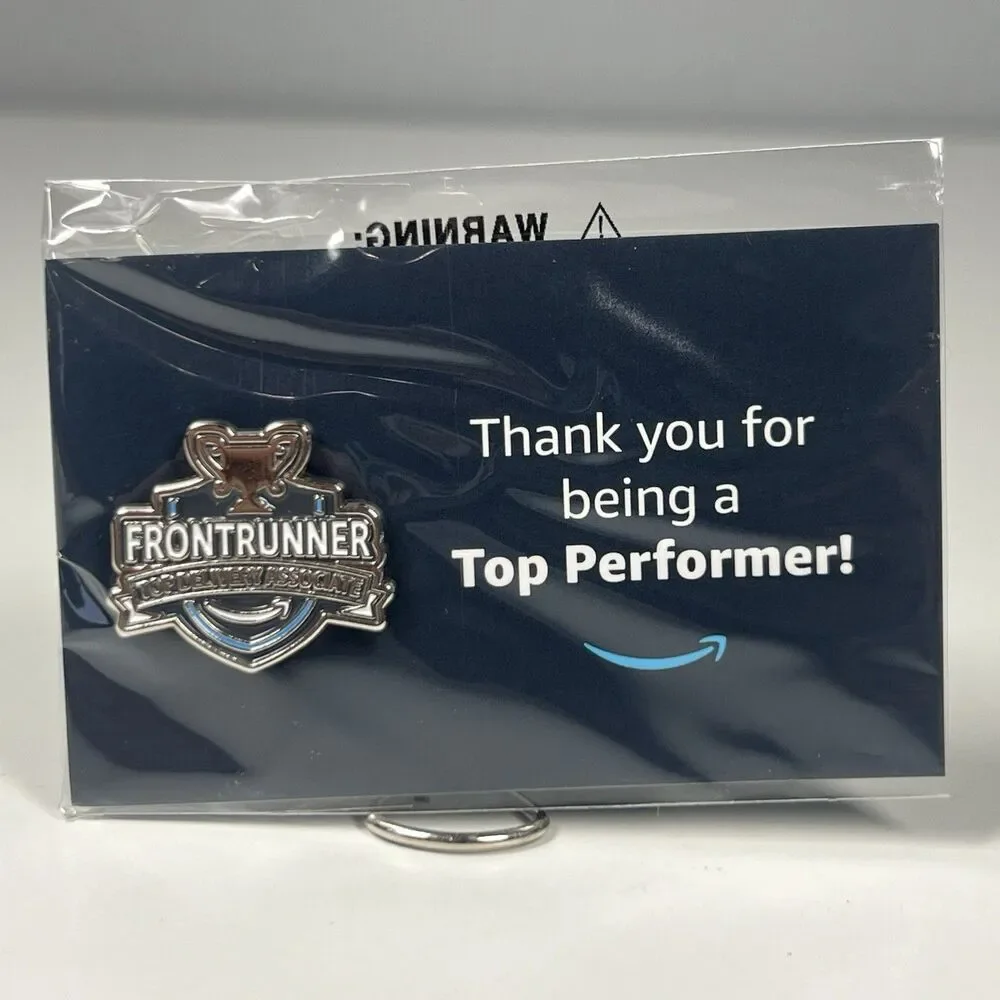 Amazon Delivery Associate Frontrunner Top Performer Award Pin Badge Collectible